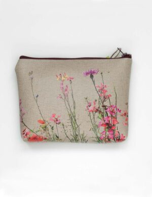 Cartera ecopiel flores