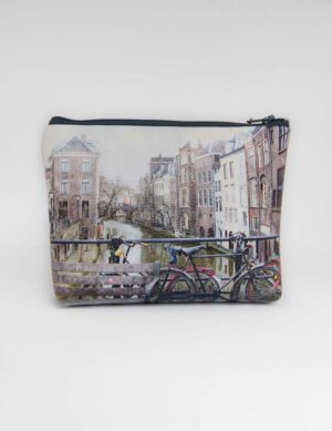 Cartera ecopiel bicicletas Amsterdam